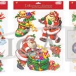 Witraż WB-30 z brokatem na okno 30x38cm *8542*