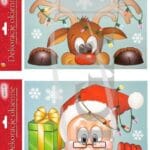 Witraż kolorowy WB-33 na okno 20x30cm *7025*