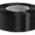 Wstążka satynowa 38mm/32m nr 39 czarny *1867*