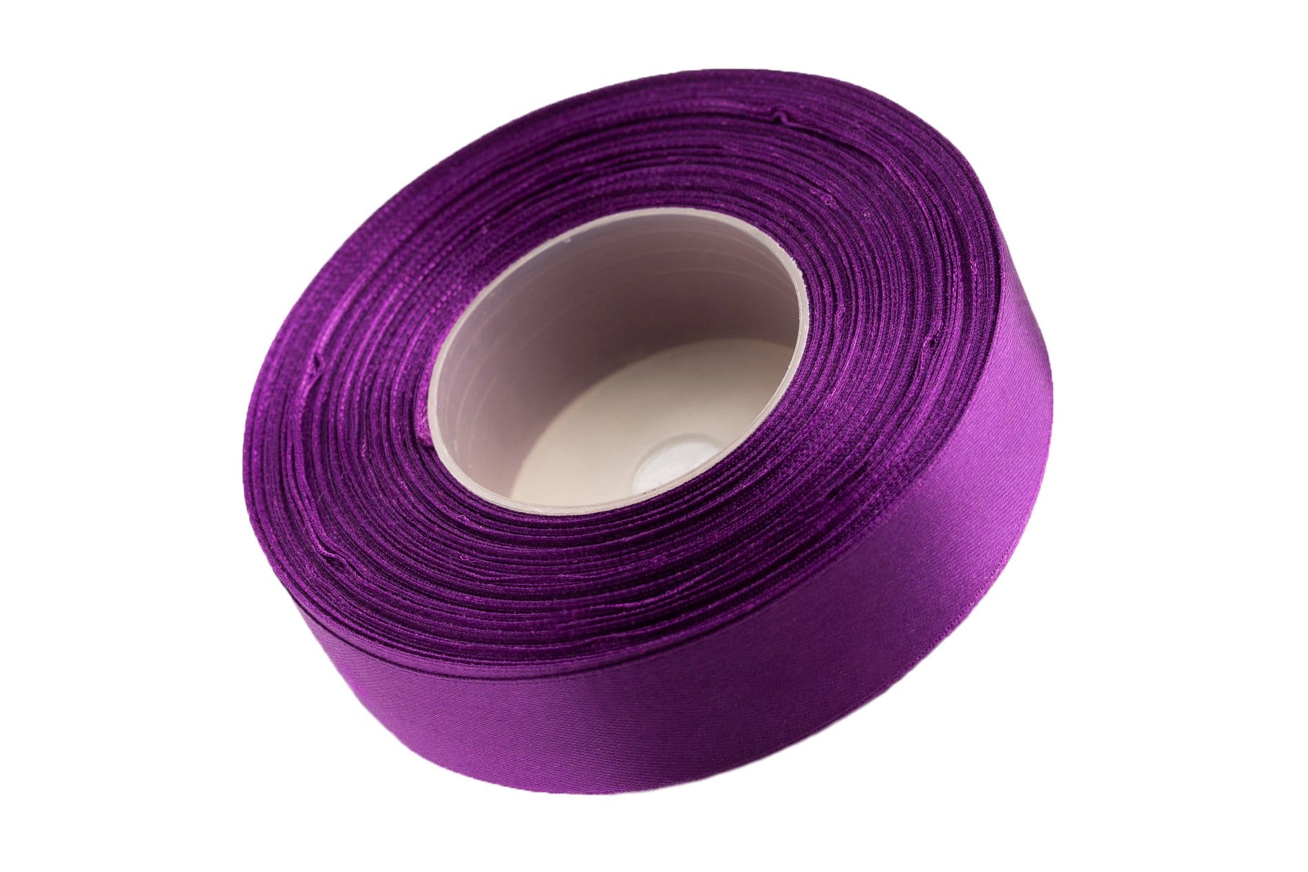 Wstążka satynowa fioletowa 12mm:32m. *3533* Wstążka satynowa fioletowa 12mm/32m. *3533* - obrazek 1