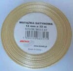 Wstążka satynowa złota 12mm/32m. *3571*