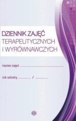 DZIENNIK ZAJĘĆ TERAPEUTYCZNYCH I WYRÓWNAWCZYCH HARMONIA (88 str., okładka miękka)*0544*