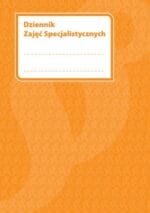 Dziennik Zajęć Specjalistycznych MEN-DZS pomarańczowa kartonowa okładka