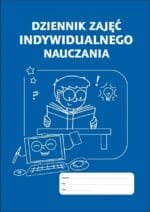 Dziennik indywidualnego nauczania (oprawa kartonowa niebieska, 32 strony, A4, okładka foliowana)
