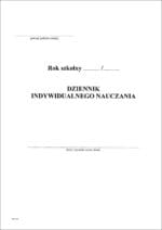 Dziennik indywidualnego nauczania (oprawa kartonowa niebieska, 32 strony, A4, okładka foliowana) - obrazek 2