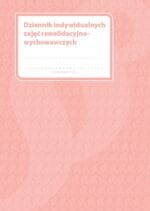 Dziennik indywidualnych zajęć rewalidacyjno-wychowawczych MEiN-IRW (różowa okładka z kartonu, 60 str