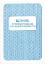 Dziennik indywidualnych zajęć rewalidacyjno-wychowawczych, (oprawa kartonowa, 36 stron, A4)