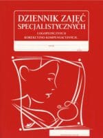 Dziennik zajęć specjalistycznych (logopedycznych, korekcyjnych, kompensacyjnych, itp.). Format A4. O