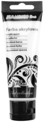 Farba akrylowa 75 m biała *1461*