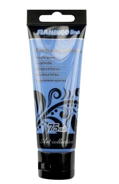 Farba akrylowa 75 ml jasna niebieska *1829* Farba akrylowa 75 ml jasna niebieska *1829* - obrazek 1