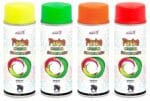 Farba akrylowa fluorescencyjna spray, kolor czerwona 400ml FSF-0102-CZ *0102*