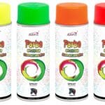 Farba akrylowa fluorescencyjna spray, kolor pomarańczowa 400ml FSF-0096-PO *0096*