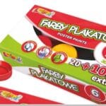 Farby plakatowe 6 kolorów 30 ml *0002*