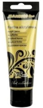 PROMO Farba akrylowa 75 ml złoty metalik *2185*