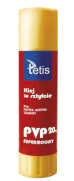 KLEJ W SZTYFCIE TYPU PVP 20G BG100-F TETIS*8172*