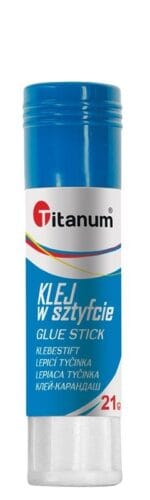 Klej w sztyfcie Titanum PVA 21g*1018*9072*