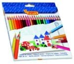 Kredki ołówkowe 24 kolorów sześciokątne *2271*
