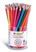 Kredki ołówkowe 72 szt sześciokątne w kubeczku *5053*