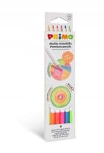 Kredki ołówkowe PRIMO Premium 6 kolorów fluo O 3,8 mm 5251MINAB6F *9588*