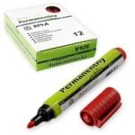 Marker permanentny. Okrągła końcówka, czerwony *5329*