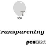 BALONY 12" KRYSTALICZNE KOLOR NR 300 - a'100 100/25051*5051*