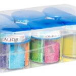 BROKAT BIO NEONOWY 6 KOLORÓW MIX SOLNICZKA 80G WMT-303*0190*