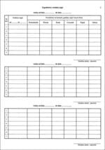 DZIENNIK ZAJĘĆ POMOCY PSYCHOLOGICZNO-PEDAGOGICZNEJ (oprawa kartonowa, 108 stron, A4) - obrazek 5