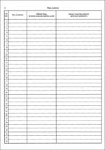 DZIENNIK ZAJĘĆ POMOCY PSYCHOLOGICZNO-PEDAGOGICZNEJ (oprawa kartonowa, 108 stron, A4) - obrazek 6