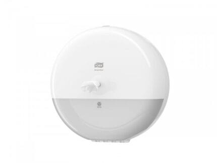 Dozownik TORK do papieru toaletowego JUMBO biały 680000*3856*