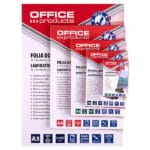 Folia do laminowania OFFICE PRODUCTS, A4, 2x125mikr., błyszcząca, 100szt., transparentna*9203* - obrazek 2