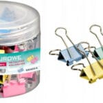 KLIPY BIUROWE KOLOROWE 15mm/60szt GK002-A*1656*