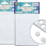 KOŁA PIANKOWE SAMPRZYLEPNE DWUSTRONNE 10X2MM LUB 6X2MM, 180SZT*4972*