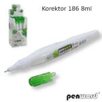 Korektor w pisaku 8ml z metalową końcówką. *6843*
