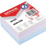 Kostka OFFICE PRODUCTS klejona, 85x85x40mm, mix kolorów 14053311-99*4743*