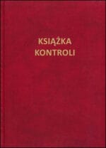 Książka kontroli (100 kartek A4, oprawa twarda, kolor oprawy wybierany losowo)