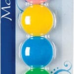 Magnes 5szt/35mm. Mix kolorów. *7147*