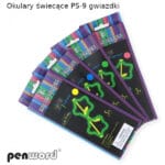 OKULARY ŚWIECĄCE PS-9 GWIAZDKI *4405*