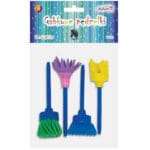 PĘDZELKI GĄBKOWE rozm 40 mm długość 11 cm OP. 4 szt PG-2505*2502*