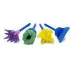 PĘDZELKI GĄBKOWE rozm 40 mm długość 11 cm OP. 4 szt PG-2505*2502* - obrazek 2