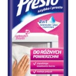 PRESTO Ściereczki nawil.do różnych powierzchni 2w1 72 szt*1477*