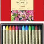 Pastele olejne akwarelowe 12 kolorów *4014*