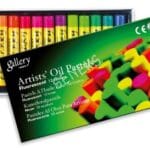 Pastele olejne fluorescencyjne 12 kolorów *3167*