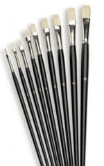 Pędzel szkolny płaski z naturalnego rozmiar włosia 14 *8314*