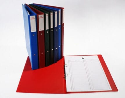 Segregator akt osobowych 2R/3cm A,B,C,D *5529*