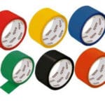 Taśma pakowa kolorowa 48mmx50m. mix kolorów 1szt*7126*