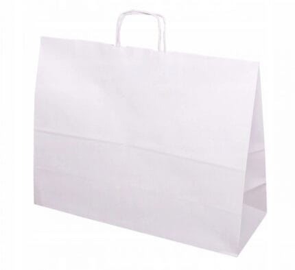 Torba prezentowa ekologiczna biała 40x18x39cm*1392*