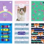 Zeszyt A4 32 kartki kolorowa 3-linia INTERDRUK *8892*