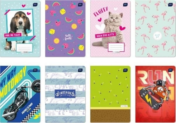 Zeszyt A5 32 kartki 3-linia mix INTERDRUK*5352* Zeszyt A5 32 kartki 3-linia mix INTERDRUK*5352* - obrazek 1