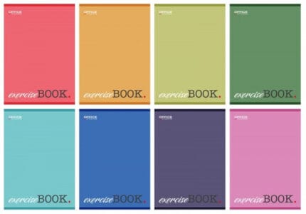 Zeszyt w linie 80 kartek. Mix wzorów okładek A5*1515*