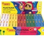 Display plasteliny JOVI, 30x50g, 6x5 kolorów, mix kolorów